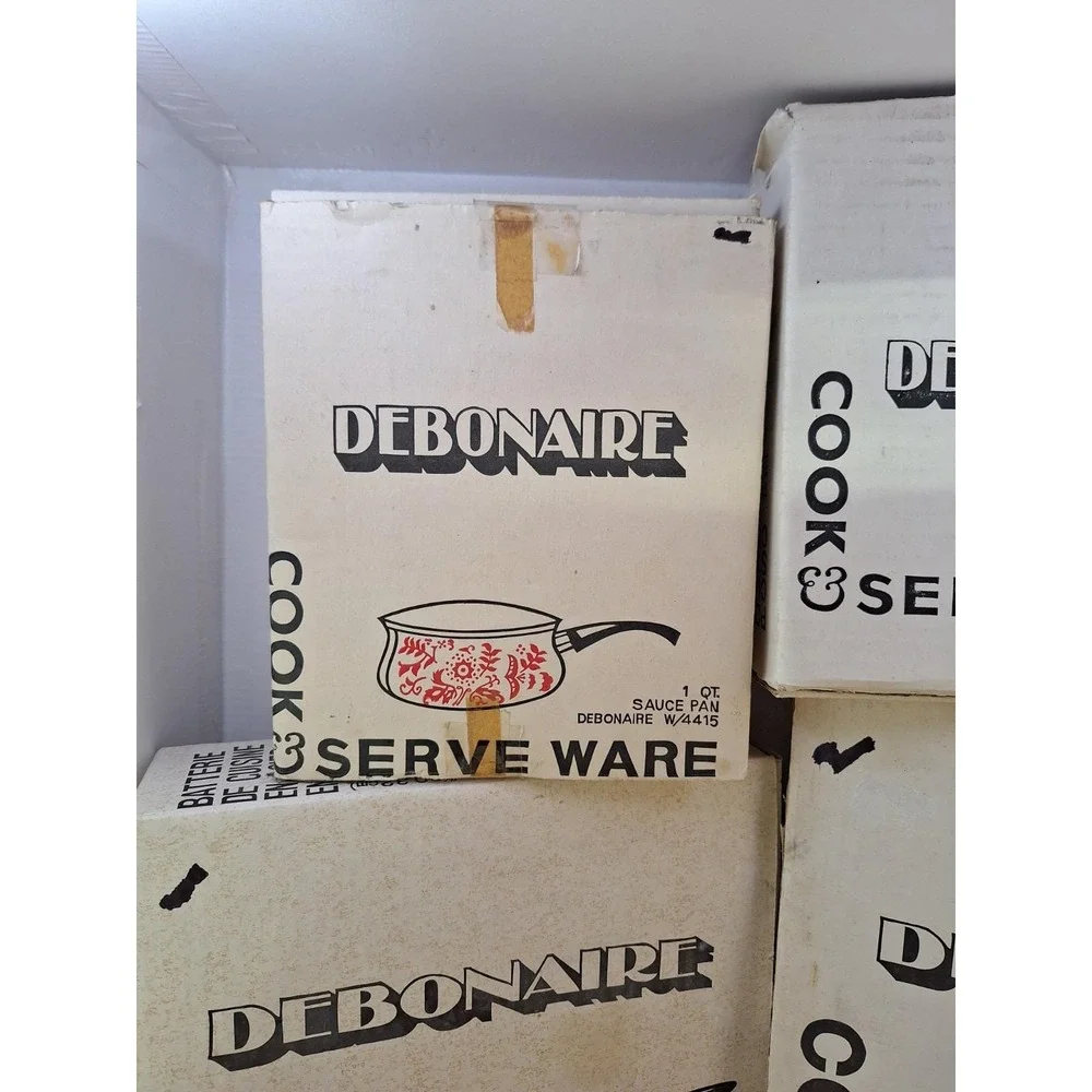 X4 Vtg NEW Debonaire 1Q, 1.5Q 8